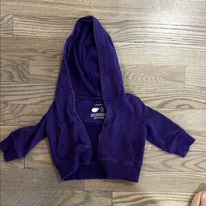 Primary Deep Purple Baby Hoodie